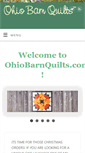 Mobile Screenshot of ohiobarnquilts.com